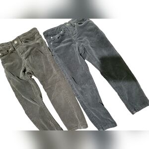Mayoral corduroys in anthracite and sage size 3T